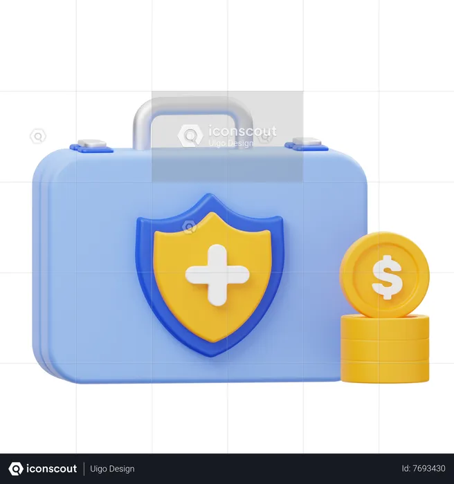 Investment Insurance  3D Icon