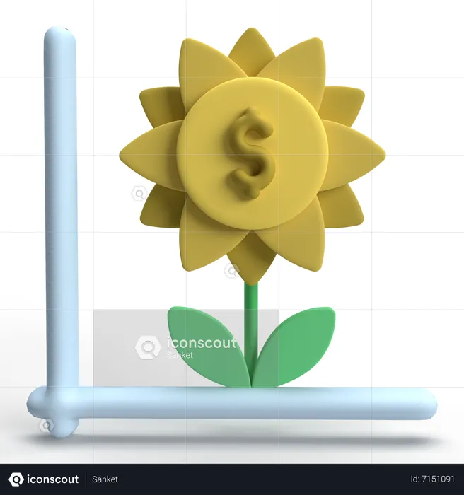 Investment Planning  3D Icon