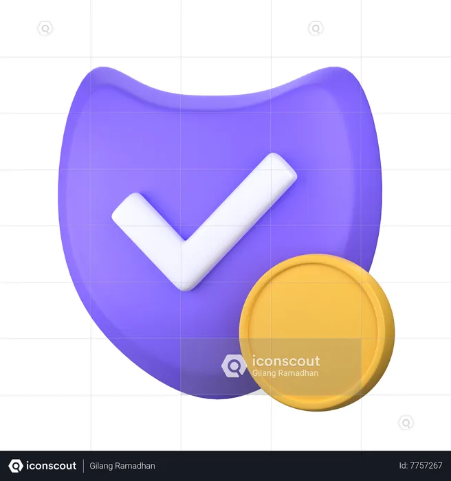 Investment Security  3D Icon