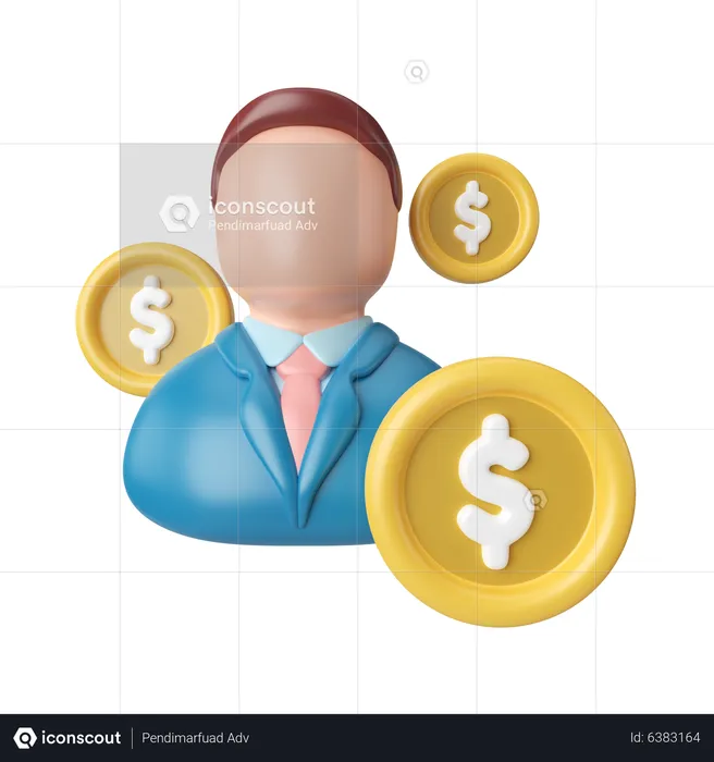 Investor  3D Icon