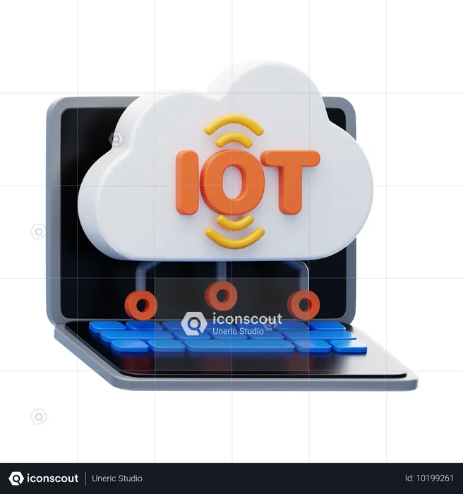 Iot Integration  3D Icon