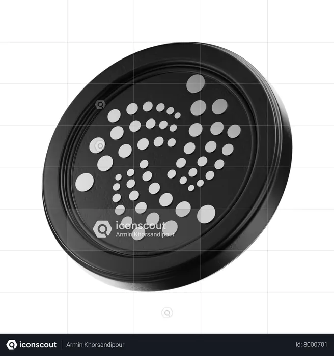 Iota  3D Icon