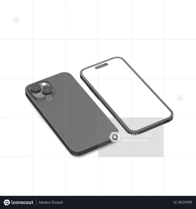 Iphone 15  3D Icon