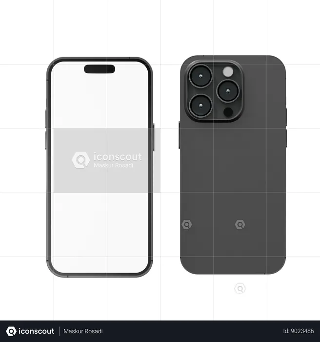 Iphone 15 pro  3D Icon