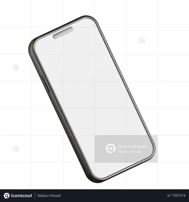 Iphone  3D Icon