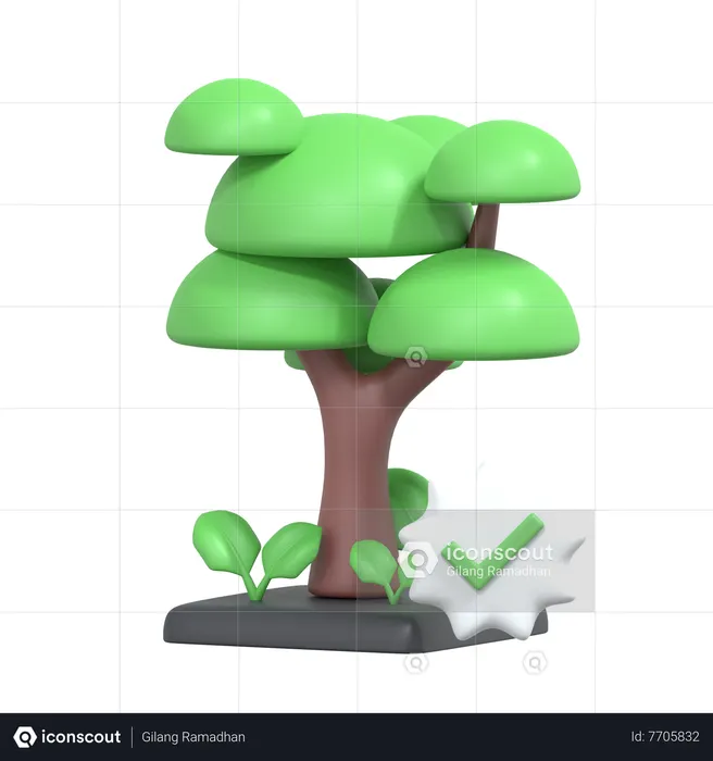 Ir verde  3D Icon
