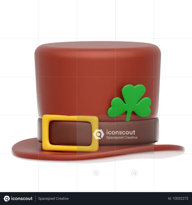 Irish Hat  3D Icon