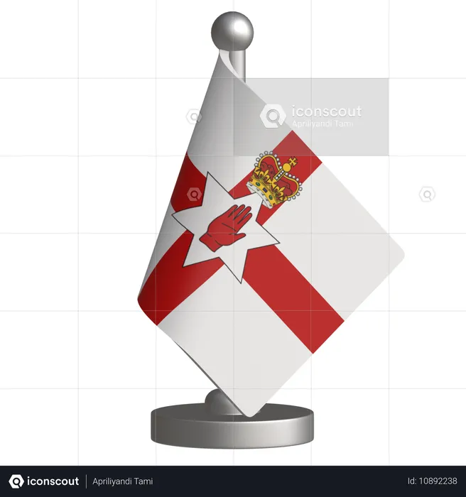 Irlanda del Norte  3D Icon