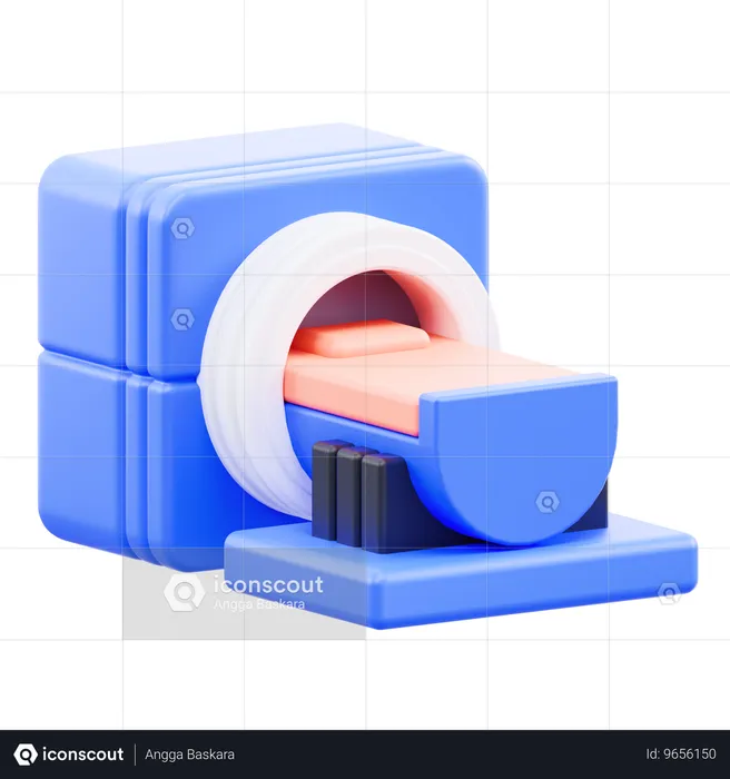 Appareil IRM  3D Icon