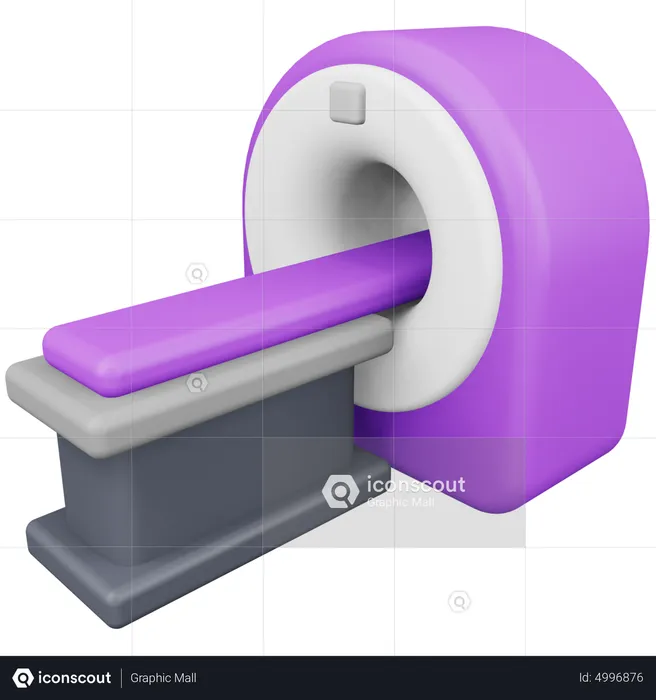 Scanner IRM  3D Icon