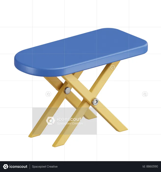 Ironing Board  3D Icon