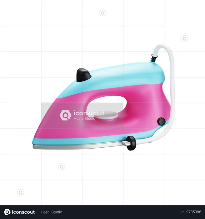 Ironing Clothes  3D Icon