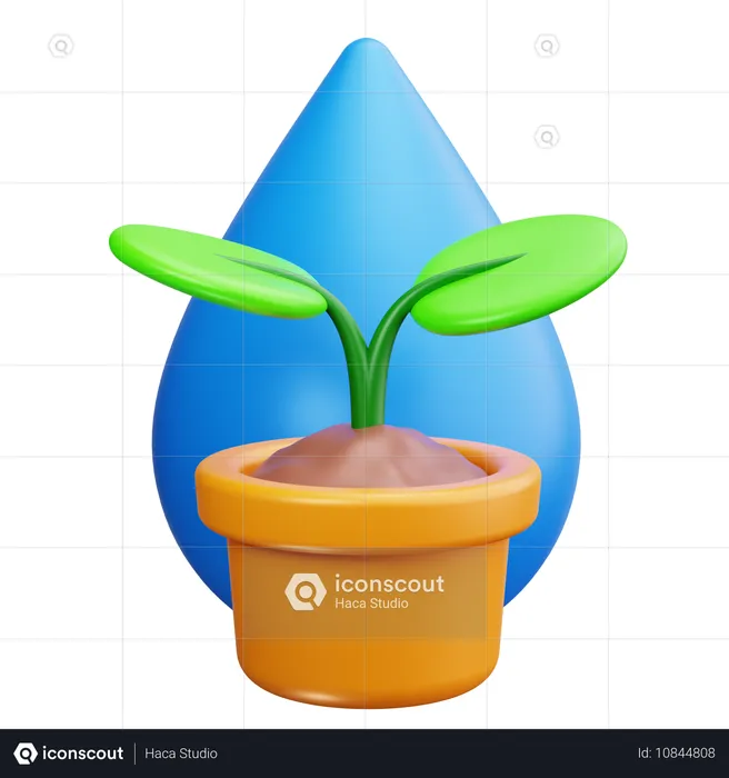 Irrigation  3D Icon