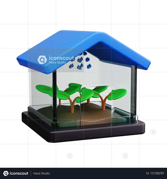 Irrigation System  3D Icon