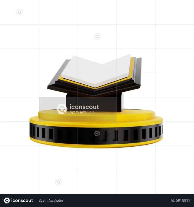 Islamic Book  3D Icon