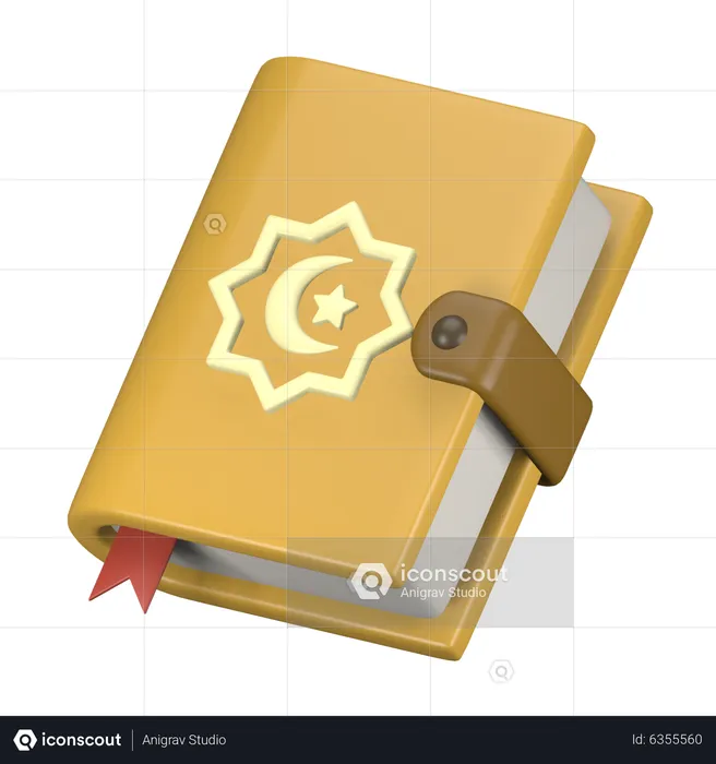 Islamic Book  3D Icon