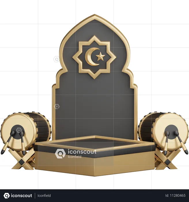 Islamic Celebration  3D Icon