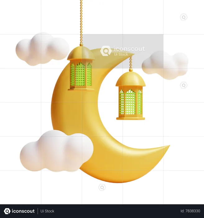 Islamic Decoration  3D Icon