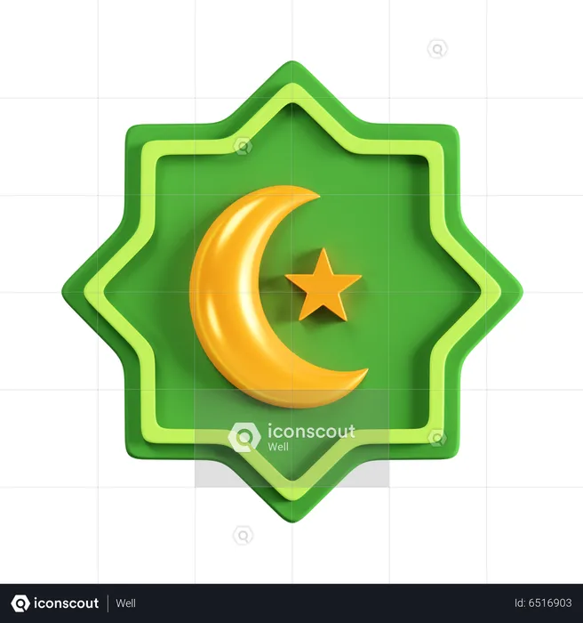 Islamic Sign  3D Icon