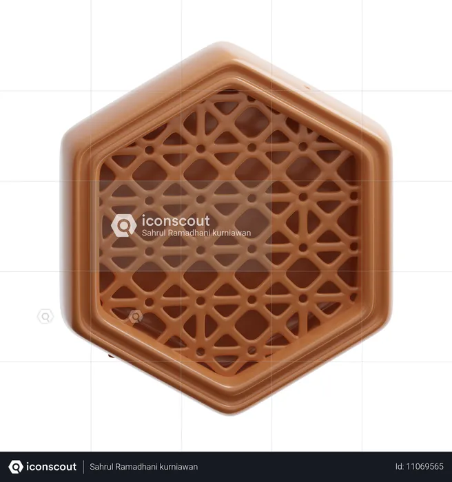 Islamische Verzierung  3D Icon