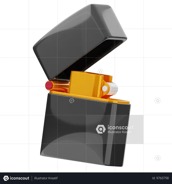 Isqueiro  3D Icon