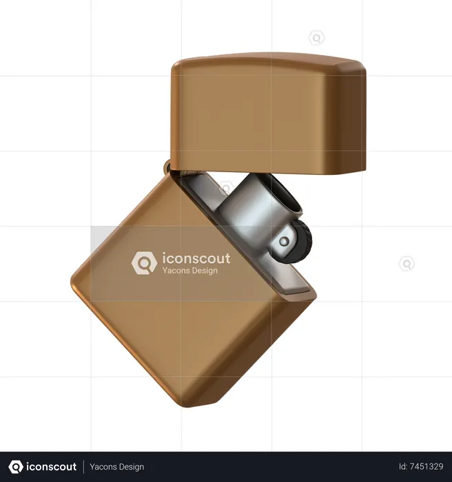 Isqueiro  3D Icon