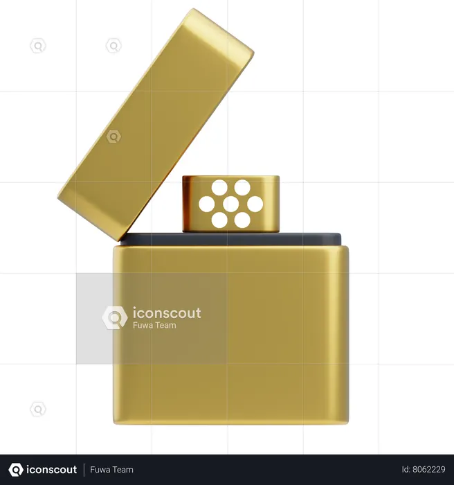 Isqueiro  3D Icon