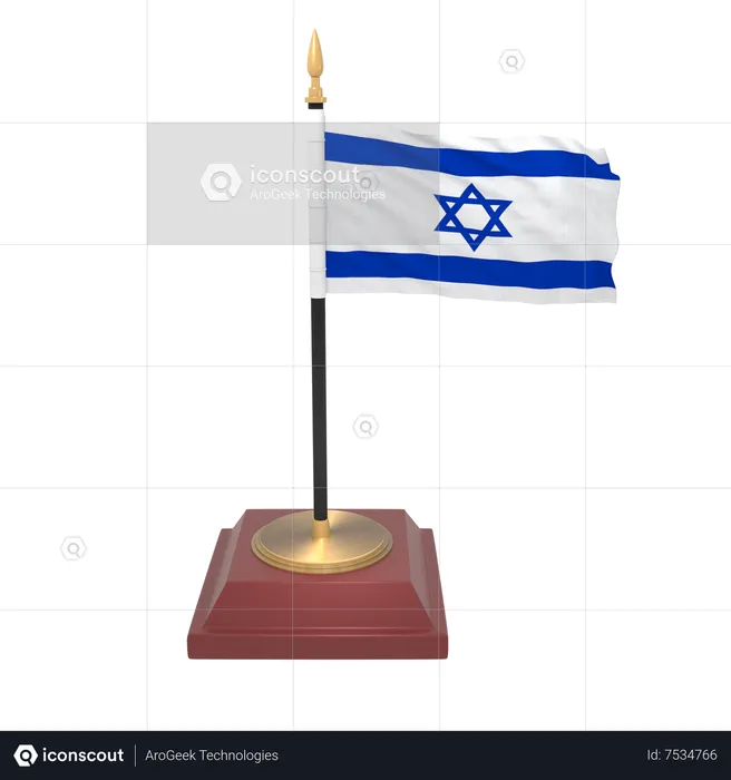 Israel flag Flag 3D Icon