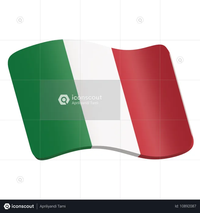 Italie  3D Icon