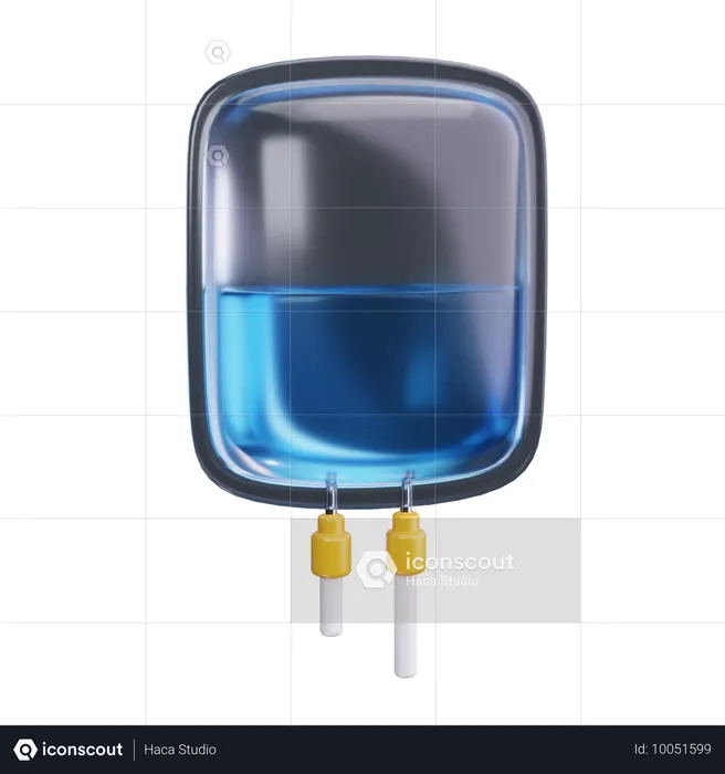 Infusionsbeutel  3D Icon