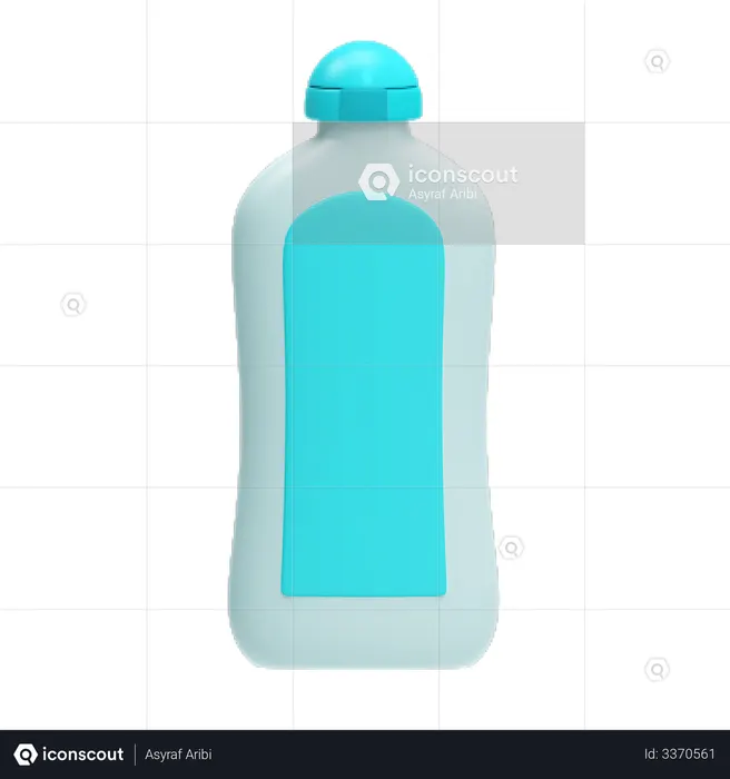 Jabón para bebe  3D Icon