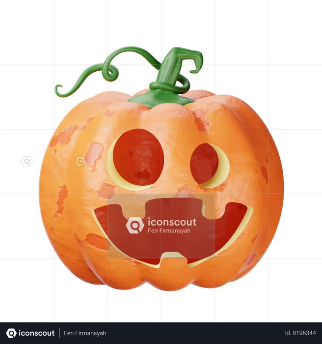 Jack O Lantern  3D Icon