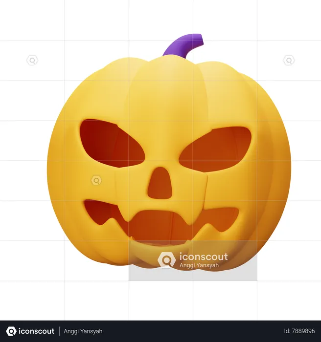 Jack O Lantern  3D Icon