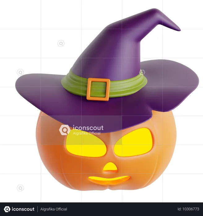 Jack O Lantern  3D Icon