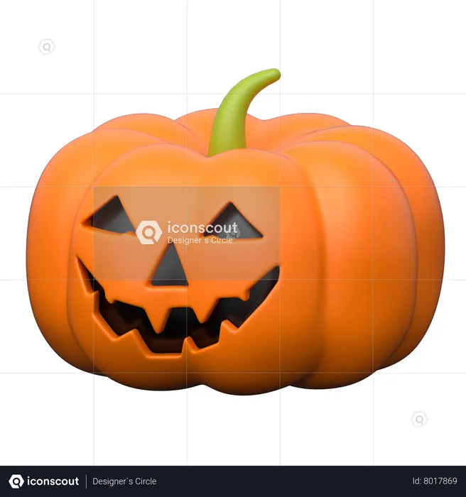 Jack O Lantern  3D Icon