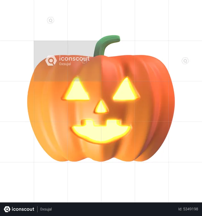 Jack 'O Lantern Light  3D Icon