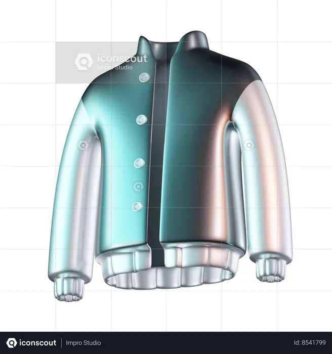 Jacket  3D Icon