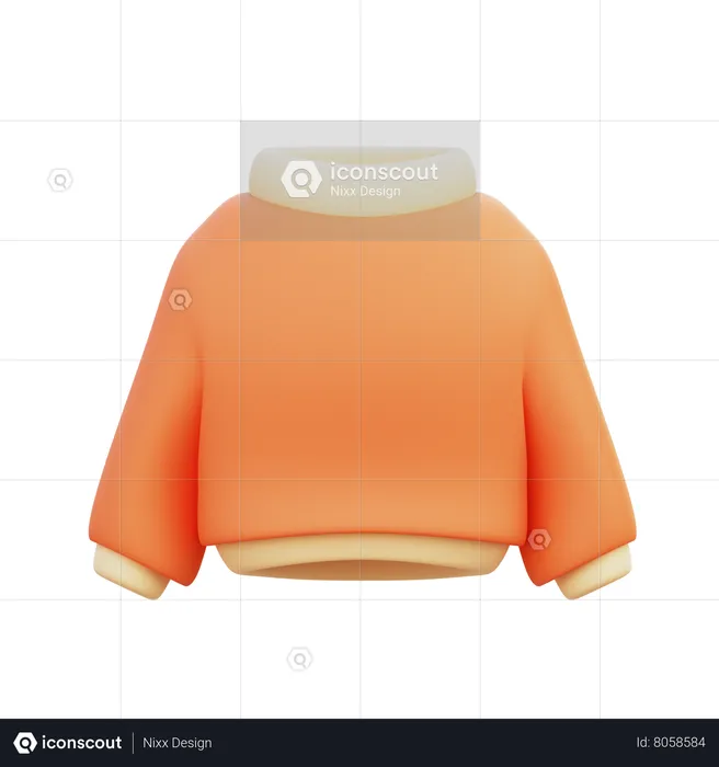 Jacket  3D Icon