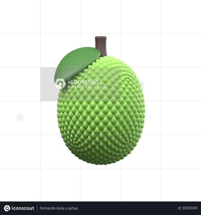 Jackfruit  3D Icon