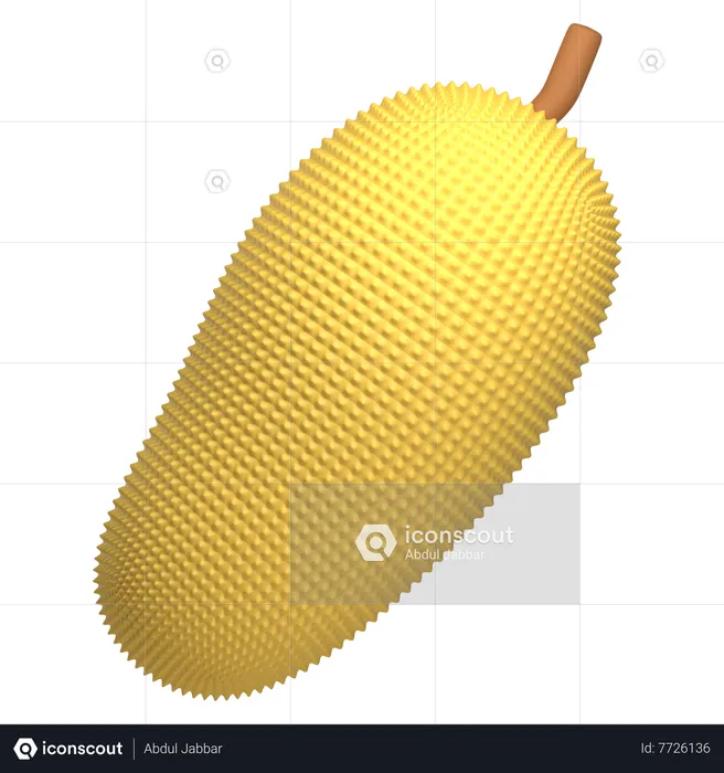 Jackfruit  3D Icon