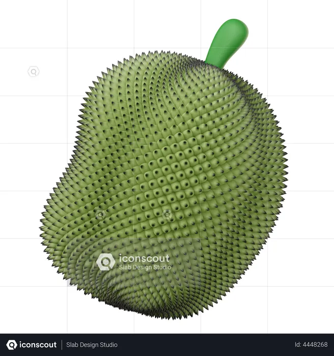 Jackfruit  3D Illustration