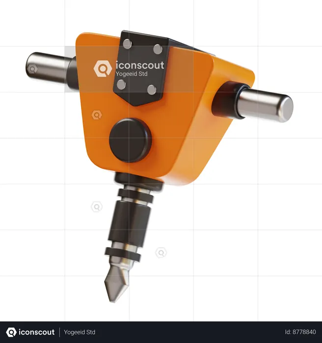 Jackhammer  3D Icon