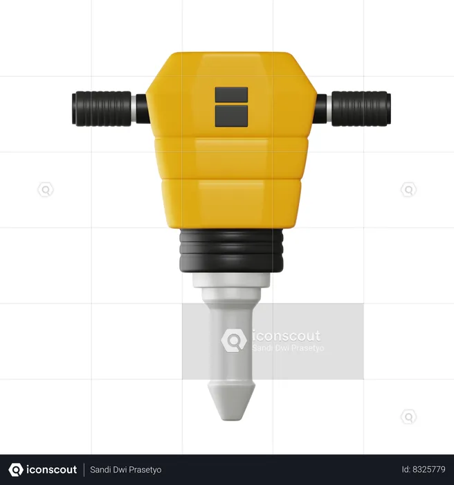 Jackhammer  3D Icon