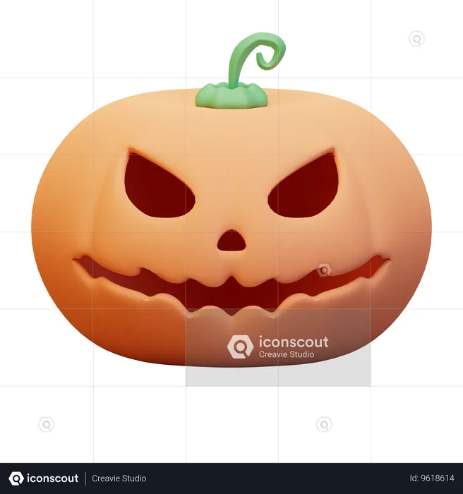 Jacko Lantern  3D Icon