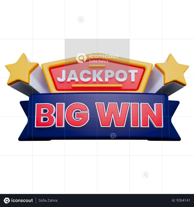 Jackpot  3D Icon