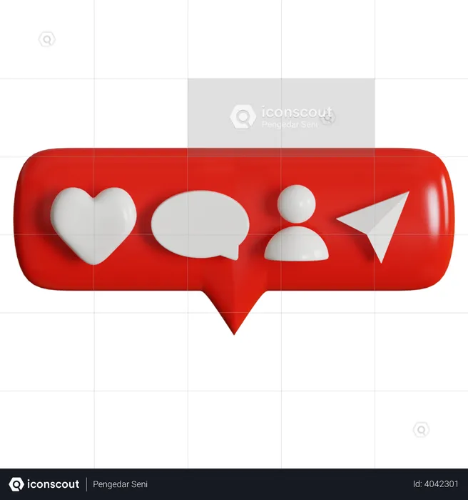 J'aime commenter suivre et partager Logo 3D Logo