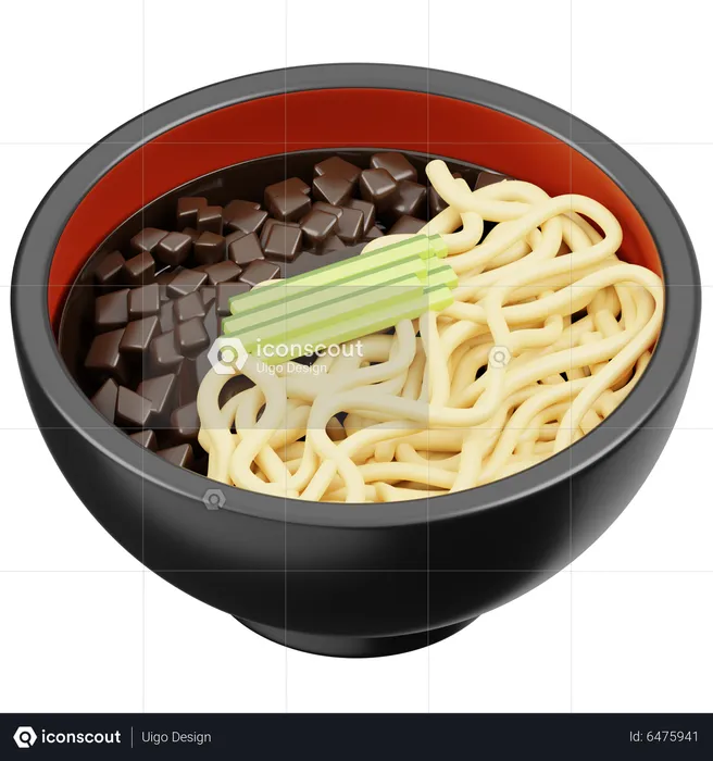 Jajangmyeon  3D Icon