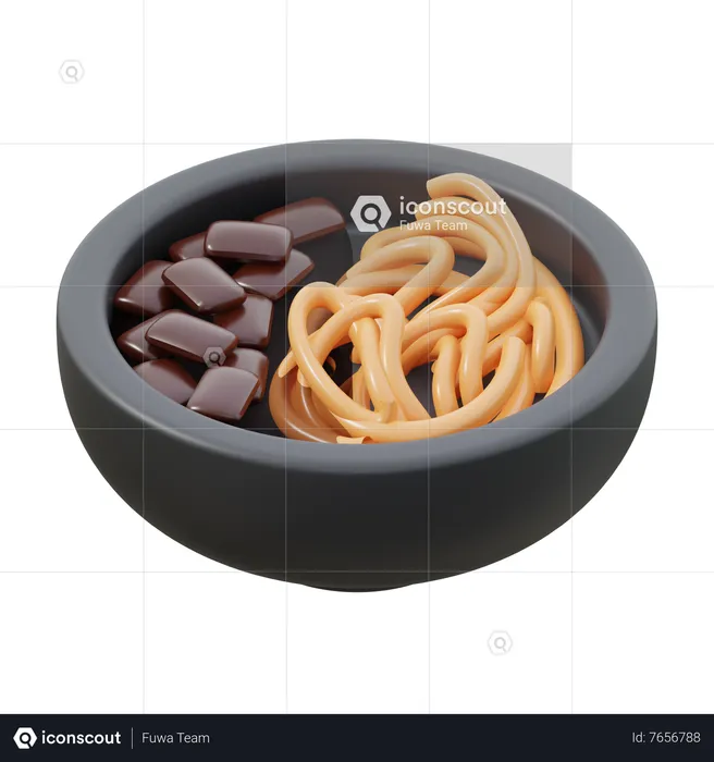 Jajangmyeon  3D Icon