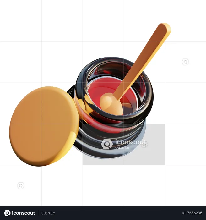 Jam Jar  3D Icon