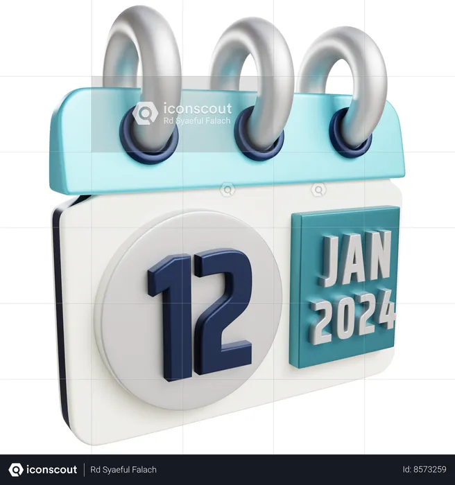 Jan 12 2024  3D Icon